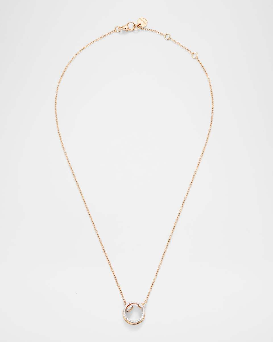 Pomellato Together 18K Rose Gold Diamond Necklace